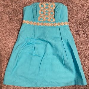 Lilly Pulitzer Strapless Dress